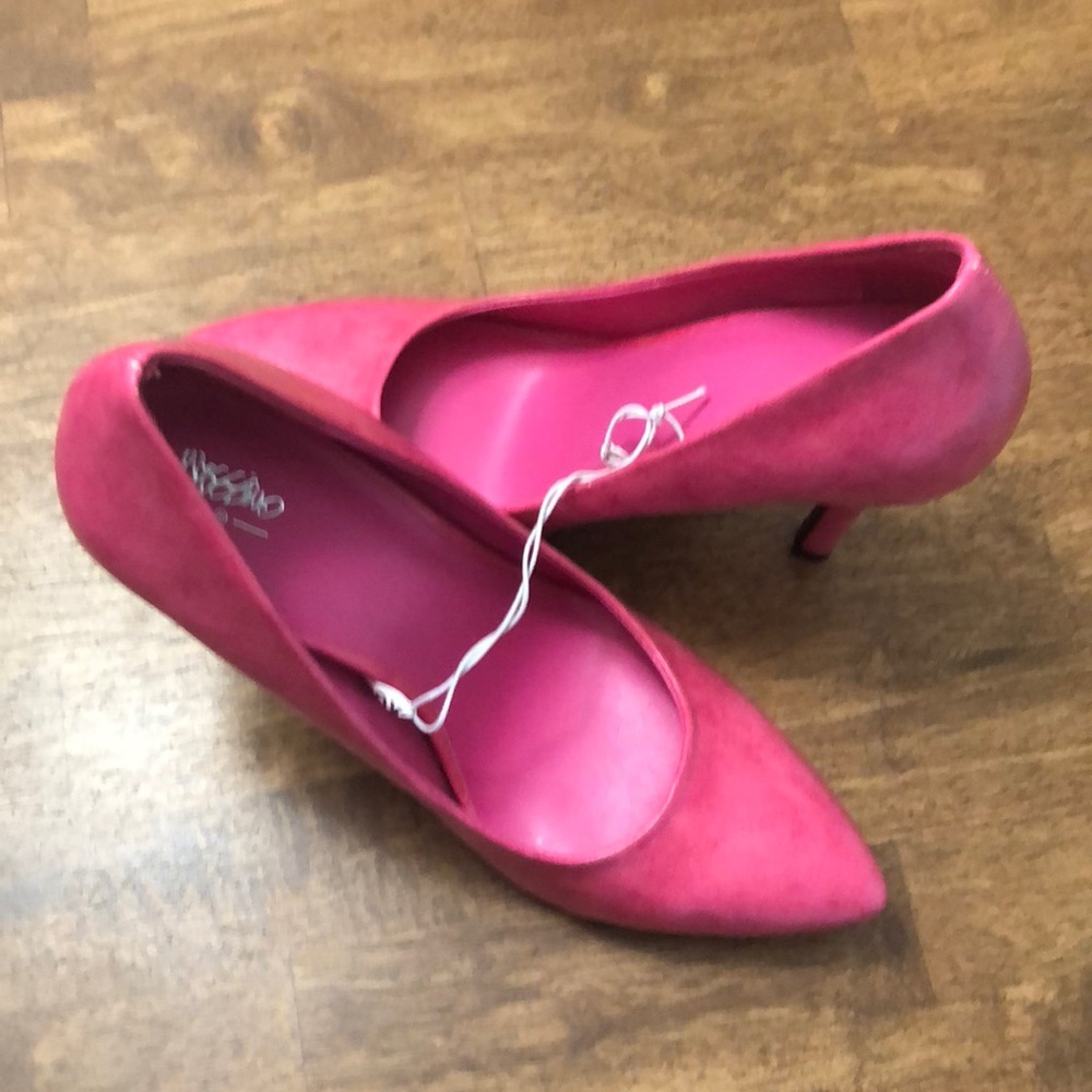 Hot pink heels